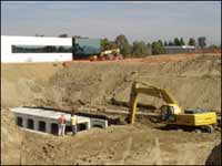 Construction of Detention Vault