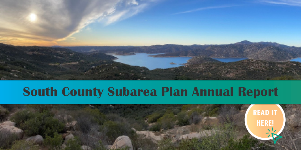 Read the latest South County Subarea Plan Annual Report!