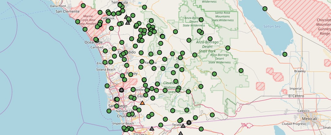 Weather Station Map