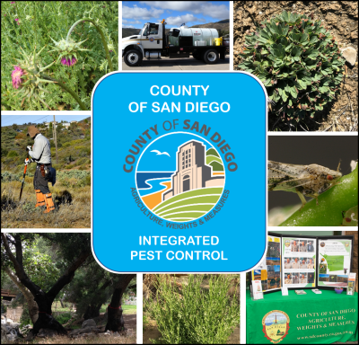 County of San Diego Agriculture, Weights & Measures Integrated Pest Control Logo