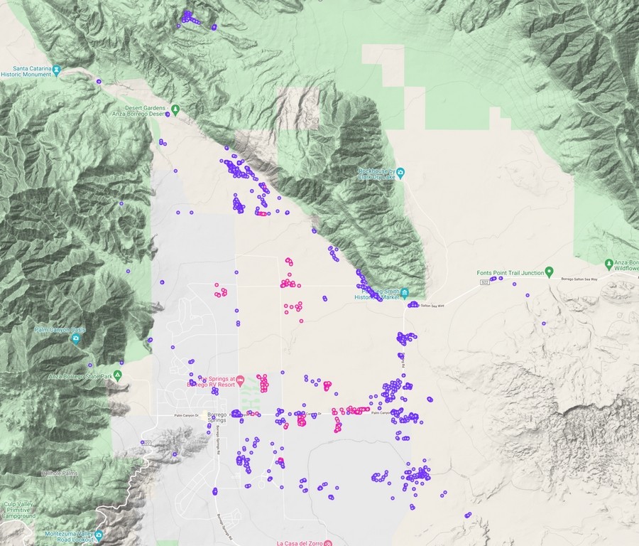 CalFlora Map CalFlora Map