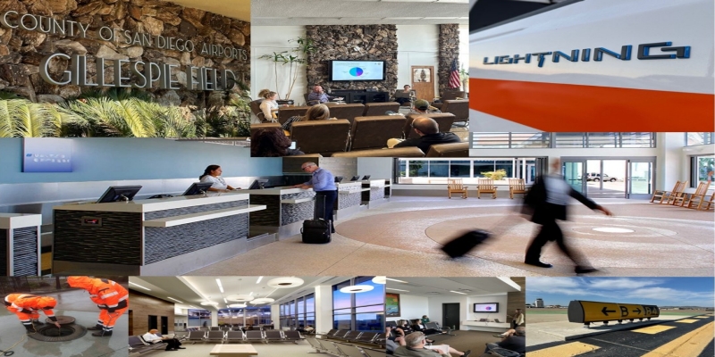 County of San Diego Airports sustainability operations and outreach meetings