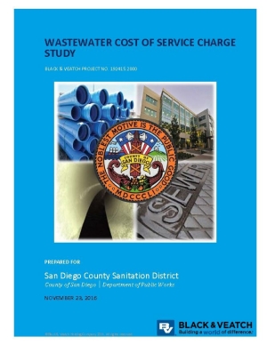 SDCSD COST OF SERVICE CHARGE STUDY-NOV. 2016