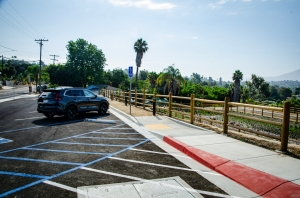 Estrella County Park sidewalk and parking improvements