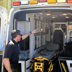 County EMS Ambulance Inspection