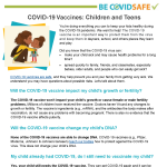 COVID-19 Vaccines-Children and Teens COVID-19 Vaccines-Children and Teens