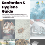 IP Control Guide - 1 Sanitation and hygiene guide front cover, featuring various infection prevention strategies.