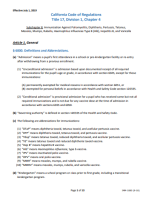 California Code of Regulations California Code of Regulations