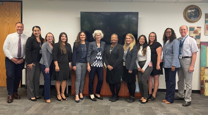 groupPhotoSiteVisit Accreditation team, including the PHS director, health officer, reaccreditation corrdinator, and reaccreditation team.