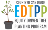 Equity-Driven Tree Planting Program Logo Equity-Driven Tree Planting Program Logo
